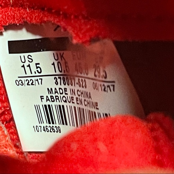 EUC!  Red Jordan 11 win like 96.  Size 11.5 - Picture 7 of 7